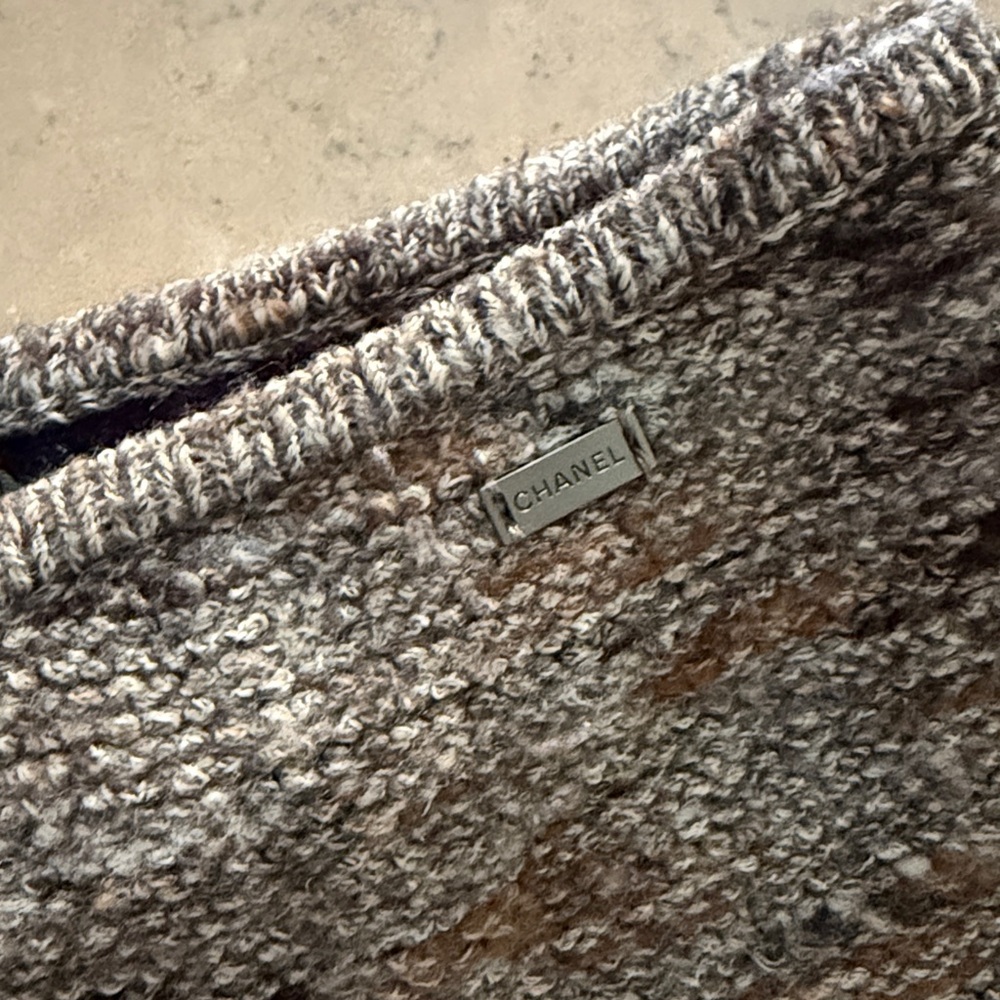 CHANEL Identification Mohair/Tweed/Wool Knit Pant - Picture 7 of 15